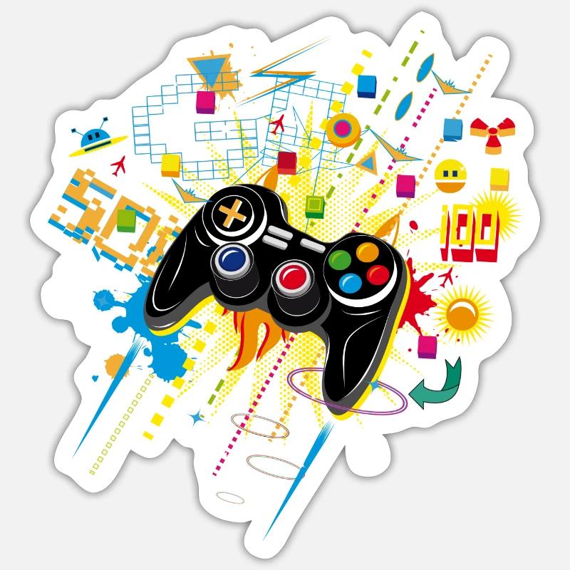 Sticker taille S (10 x 10 cm) - 