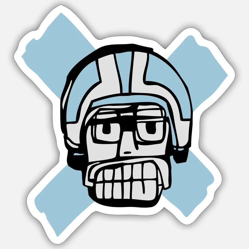 Sticker Größe S (10 x 10 cm) - 