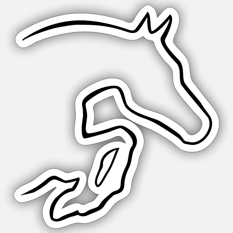 Sticker Größe S (10 x 10 cm) - 