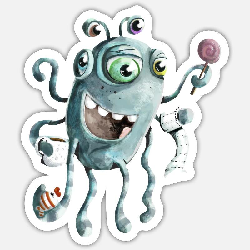 Sticker størrelse S (10 x 10 cm) - 