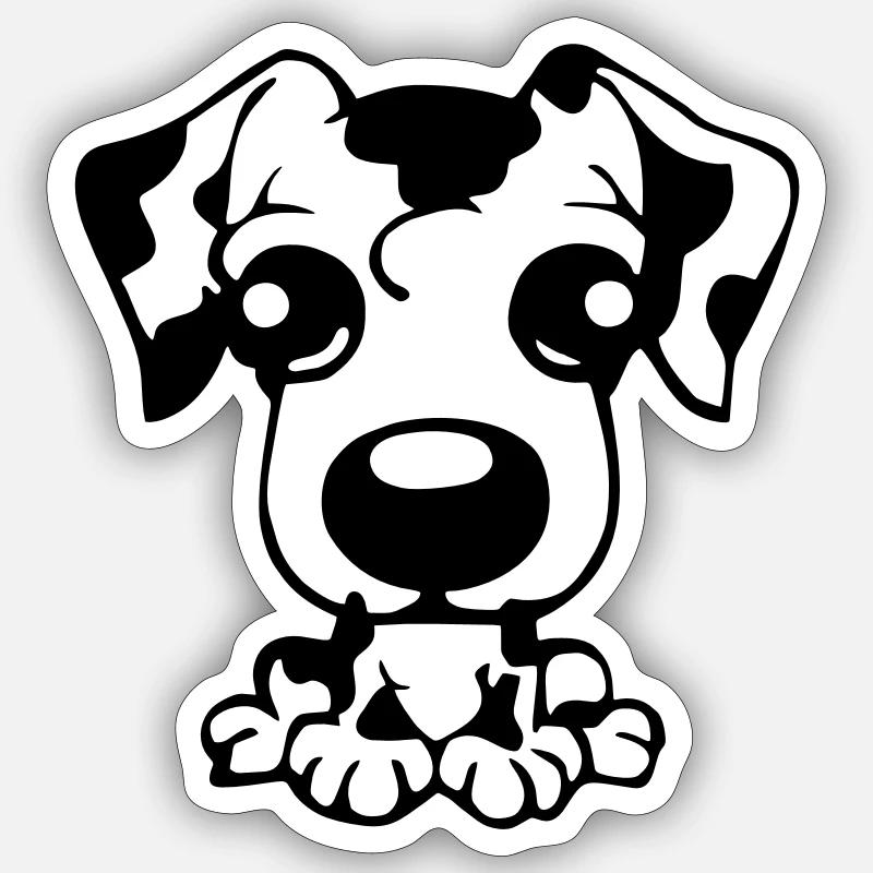 small Dalmatian Sticker size S (10 x 10 cm)