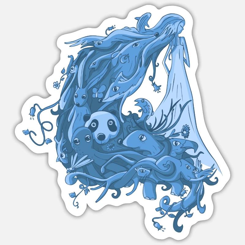 Sticker taille S (10 x 10 cm) - 