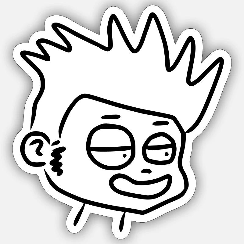 Sticker taille S (10 x 10 cm) - 