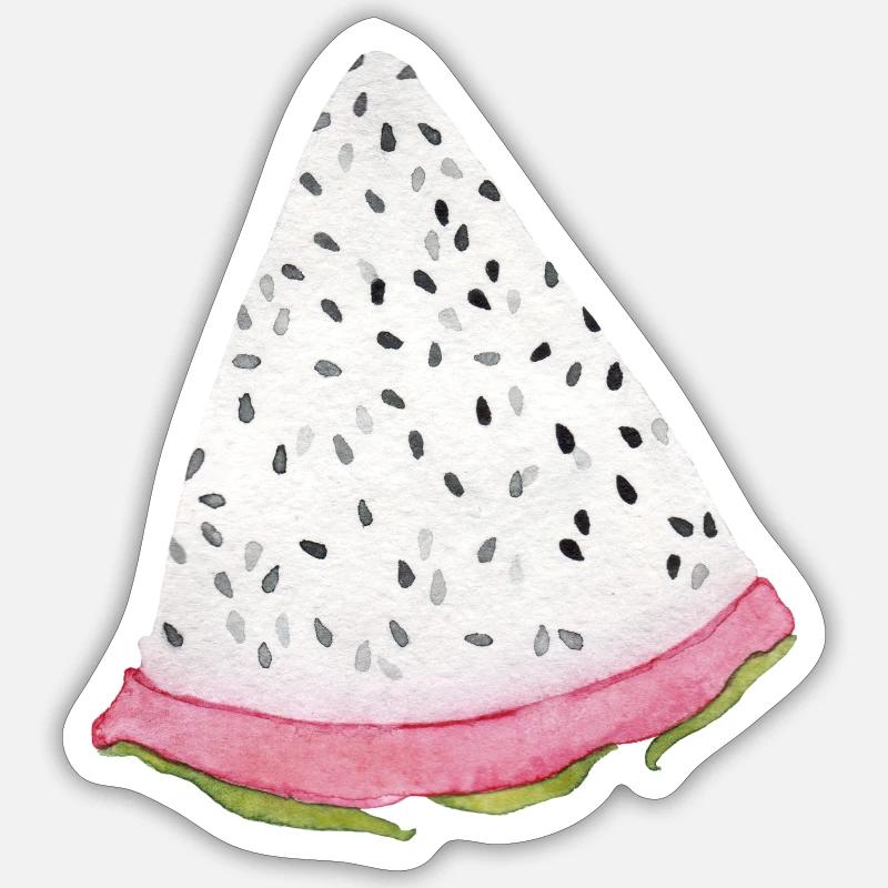 Drachenfrucht Sticker Größe S (10 x 10 cm)