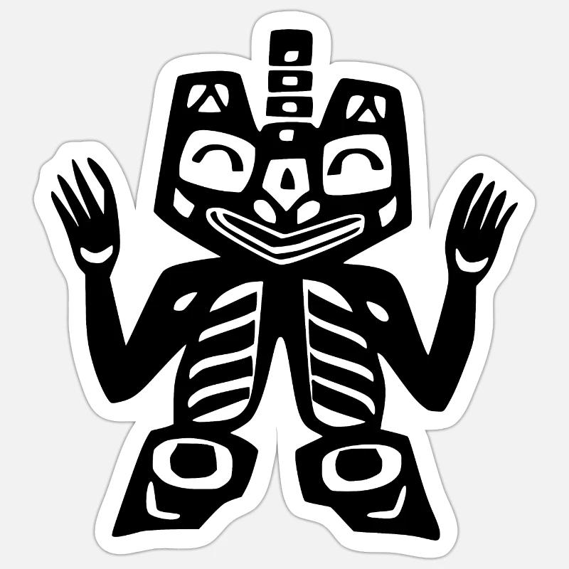 indogott Sticker size S (10 x 10 cm)