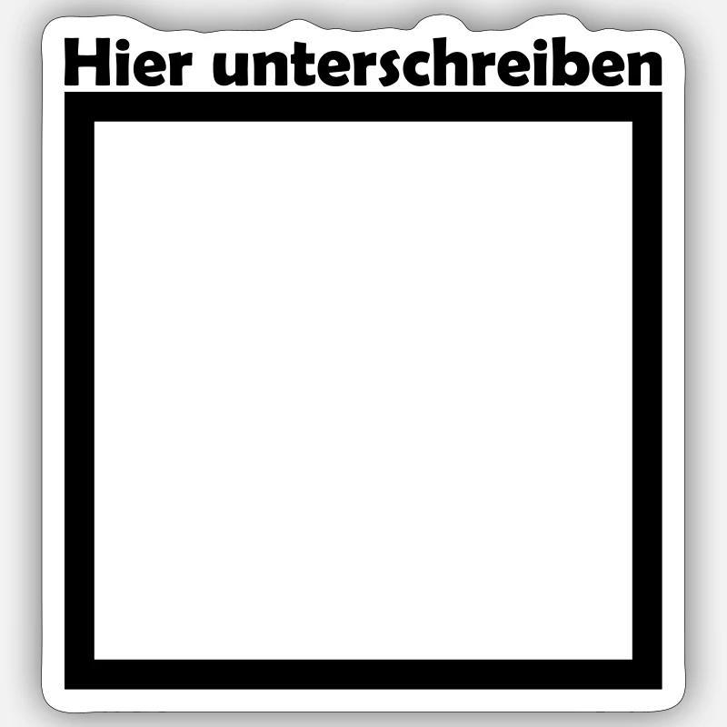 Sticker taille S (10 x 10 cm) - 