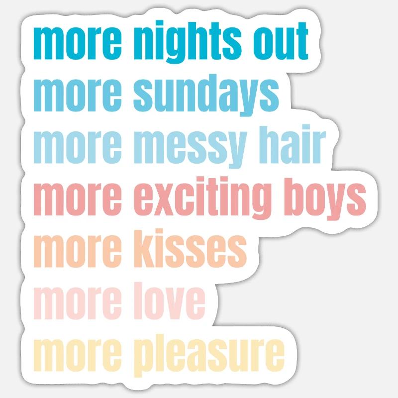 fun Sticker size S (10 x 10 cm)