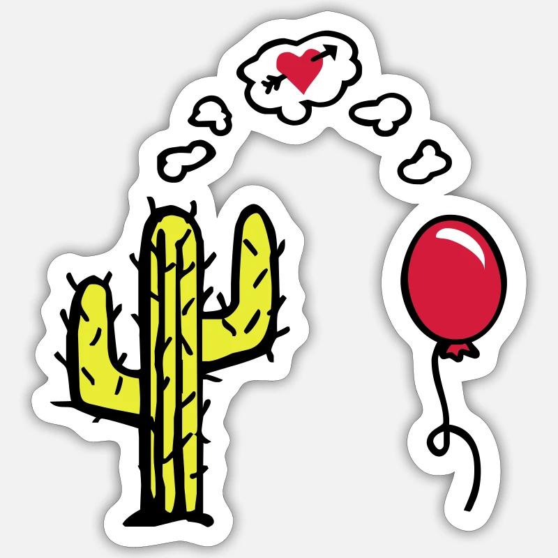 unstoppable love - Sticker taille S (10 x 10 cm) - blanc mat