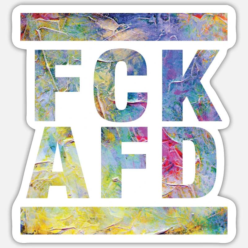 Baiser AFD Sticker taille S (10 x 10 cm)