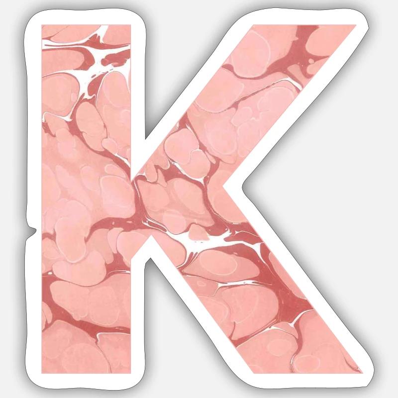 k 225 - Sticker taille S (10 x 10 cm) - blanc mat