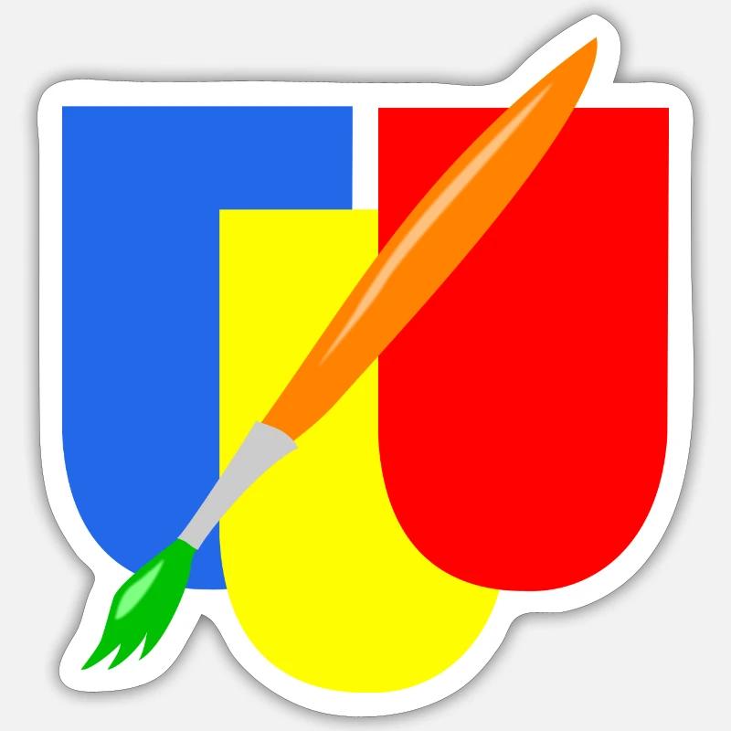 Sticker Größe S (10 x 10 cm) - 