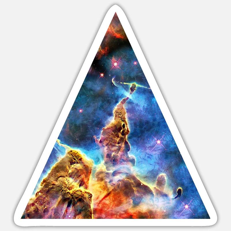 Space Nebula Cosmos Galaxy Universe Universe Sticker size S (10 x 10 cm)