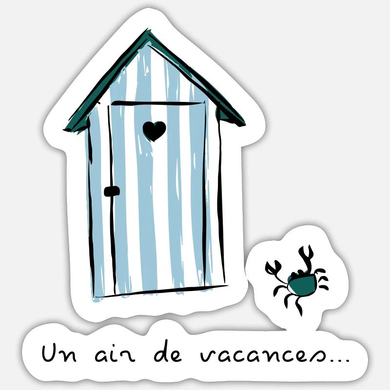 Sticker taille S (10 x 10 cm) - 