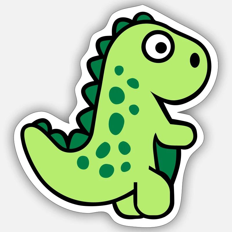 T-Rex Sticker taille S (10 x 10 cm)