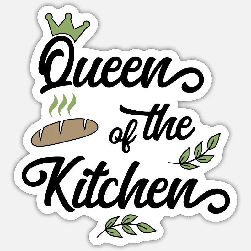 Cook - Sticker size S (10 x 10 cm) - white matte