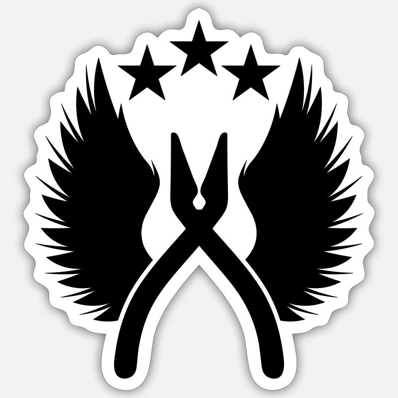 DEFUSE KIT - Sticker size S (10 x 10 cm) - white matte