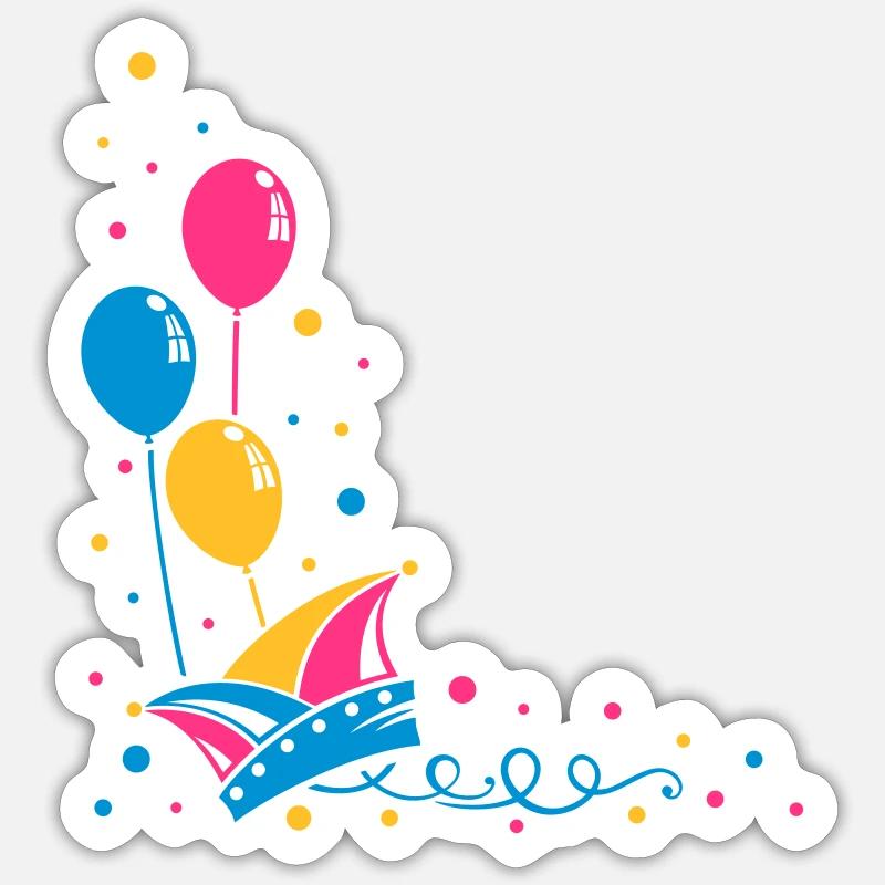 Sticker Größe S (10 x 10 cm) - 