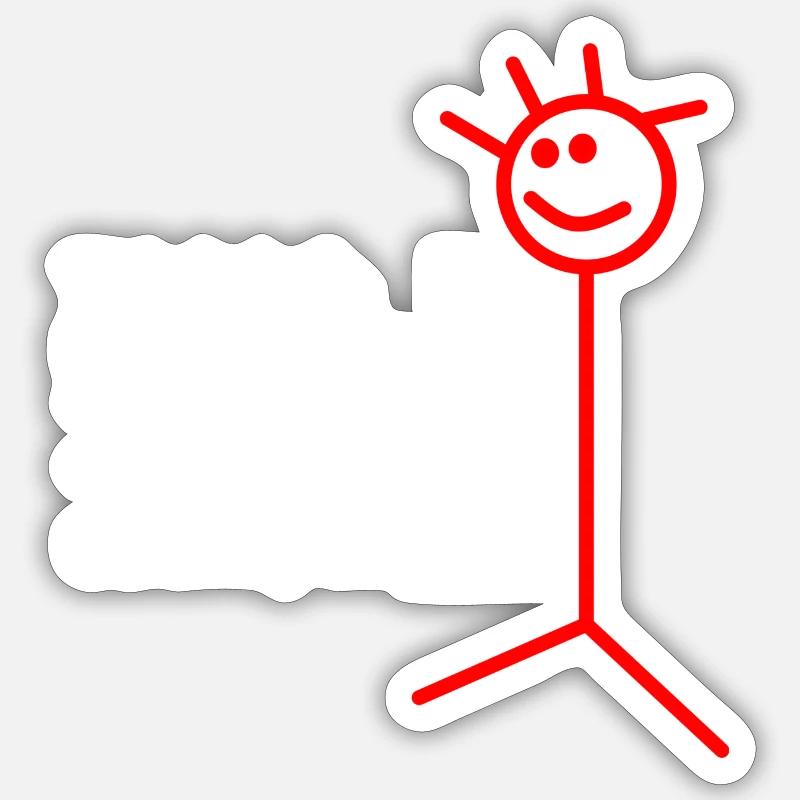 Sticker size S (10 x 10 cm) - 