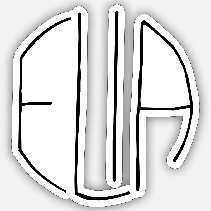 Elijah gift Sticker size S (10 x 10 cm)