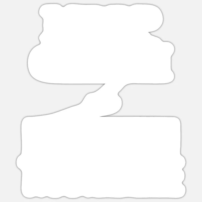 Keep calm and leave me alone Sticker size S (10 x 10 cm)