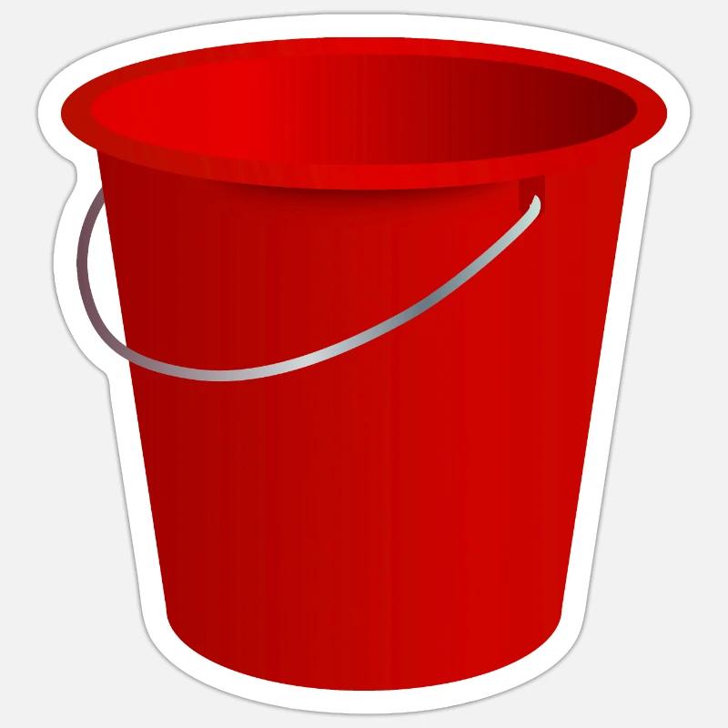 Eimer Sticker Größe S (10 x 10 cm)