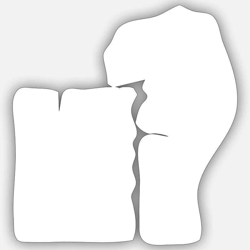 BLM design gift Sticker size S (10 x 10 cm)