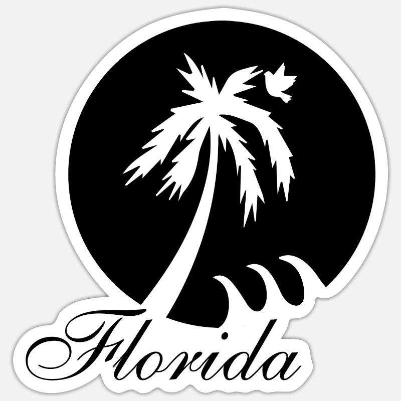 Floride Sticker taille S (10 x 10 cm)