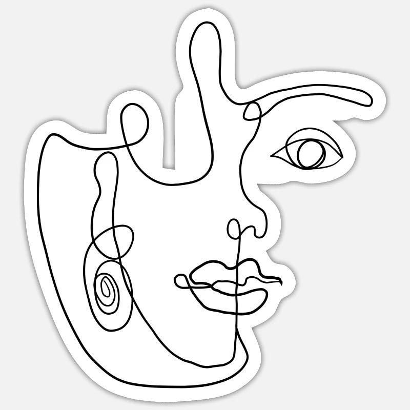 Sticker Größe S (10 x 10 cm) - 