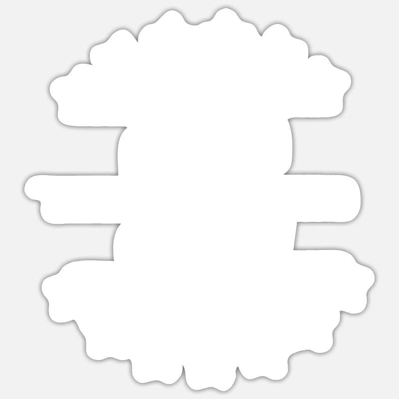 Sticker taille S (10 x 10 cm) - 