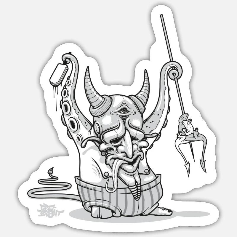 Sticker Größe S (10 x 10 cm) - 