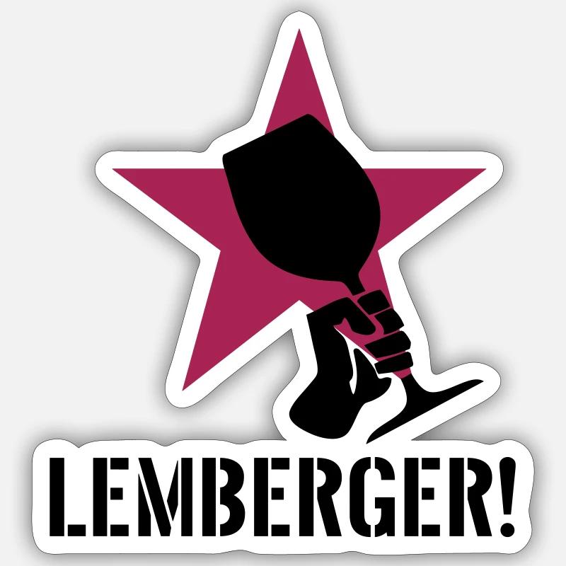 Lemberg Revolution - Sticker size S (10 x 10 cm) - white matte