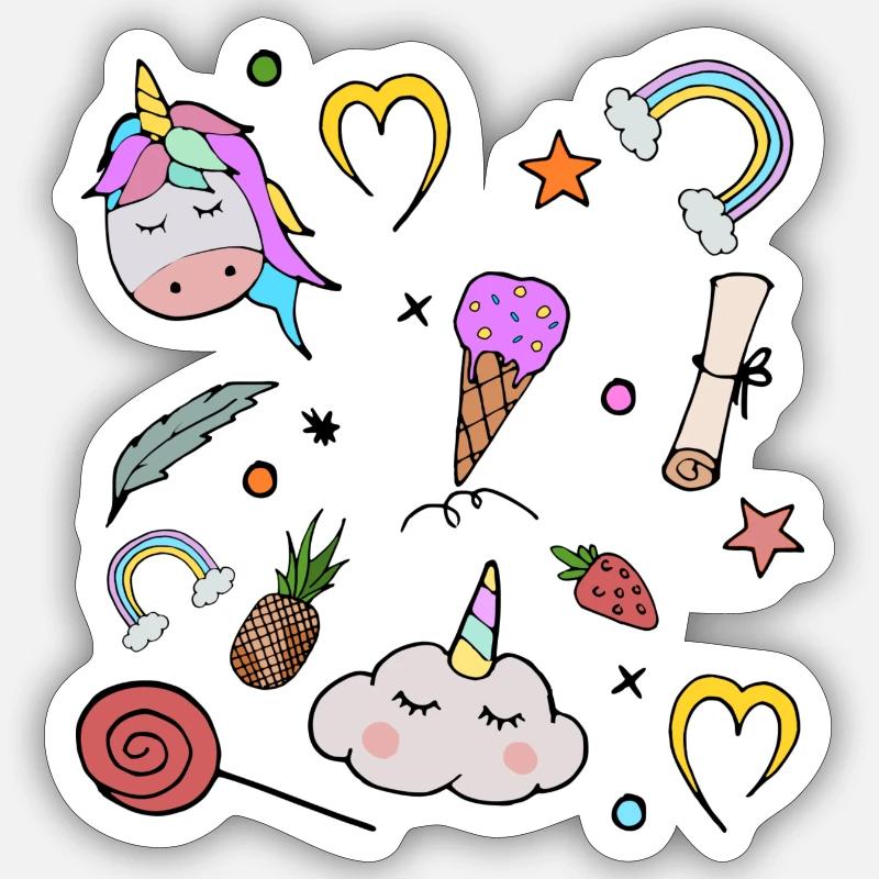 Sticker Größe S (10 x 10 cm) - 