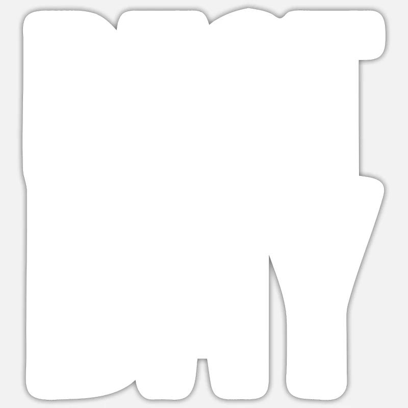 Ruhetag Sticker Größe S (10 x 10 cm)