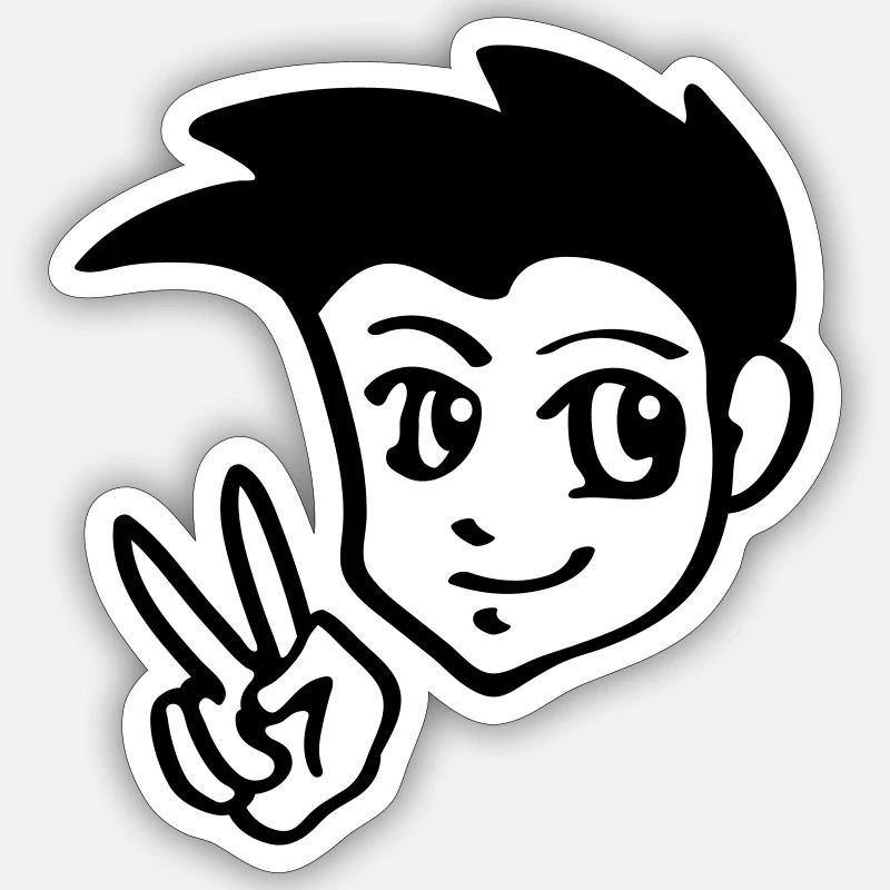 Sticker size S (10 x 10 cm) - 