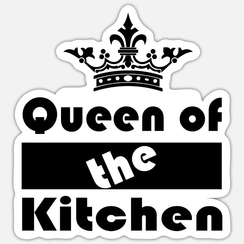 Cuisiner Cuisiner - Sticker taille S (10 x 10 cm) - blanc mat