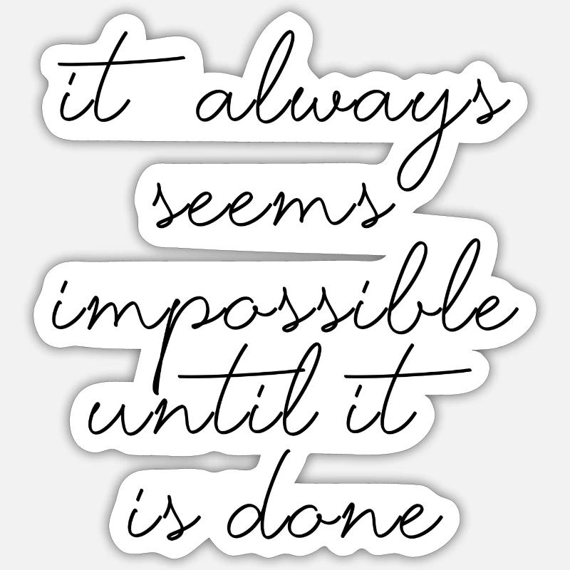 Sticker size S (10 x 10 cm) - 