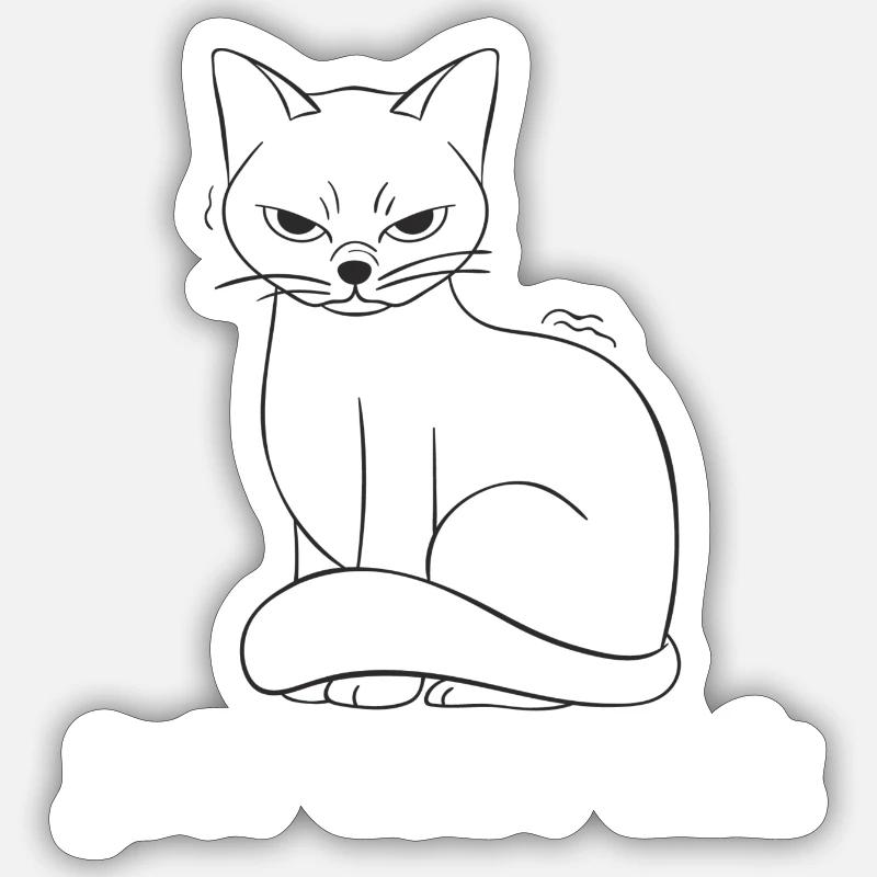 Just Don'task Sticker Größe S (10 x 10 cm)