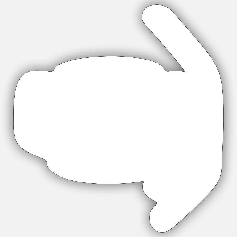 Sticker taille S (10 x 10 cm) - 