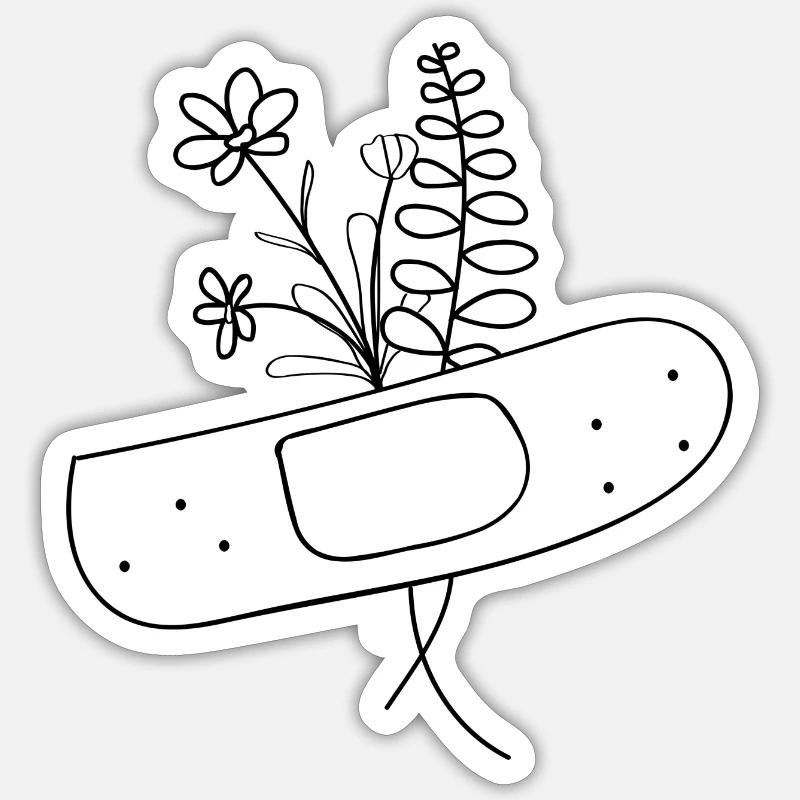 Sticker Größe S (10 x 10 cm) - 