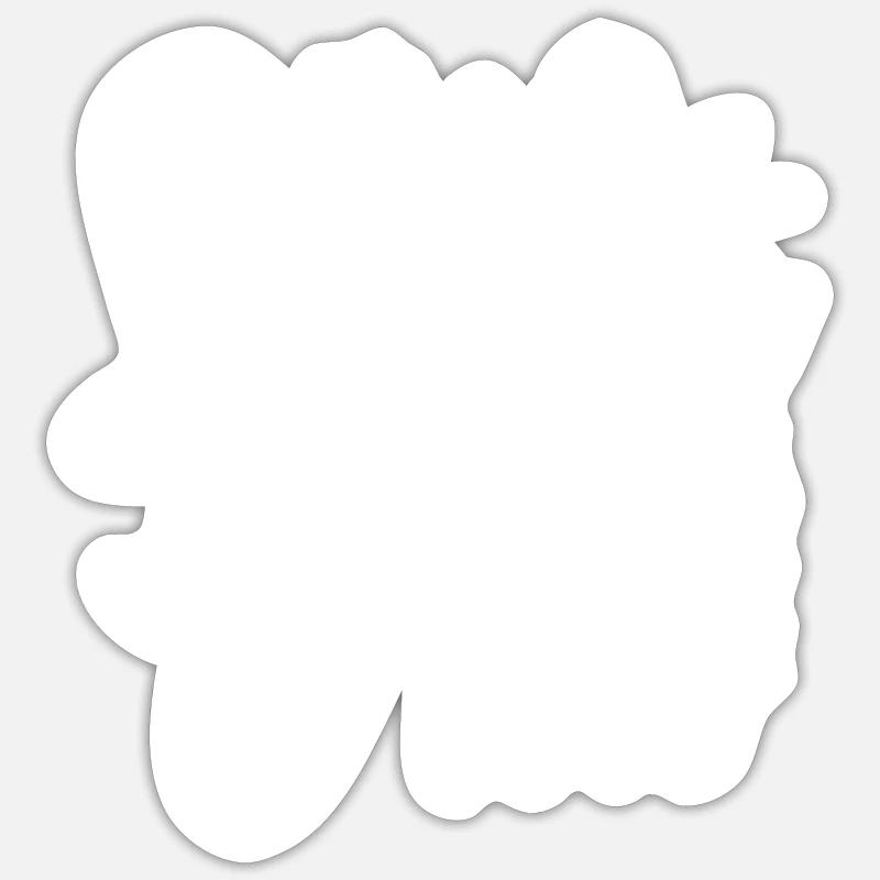 I speak for the trees Design Sticker Größe S (10 x 10 cm)