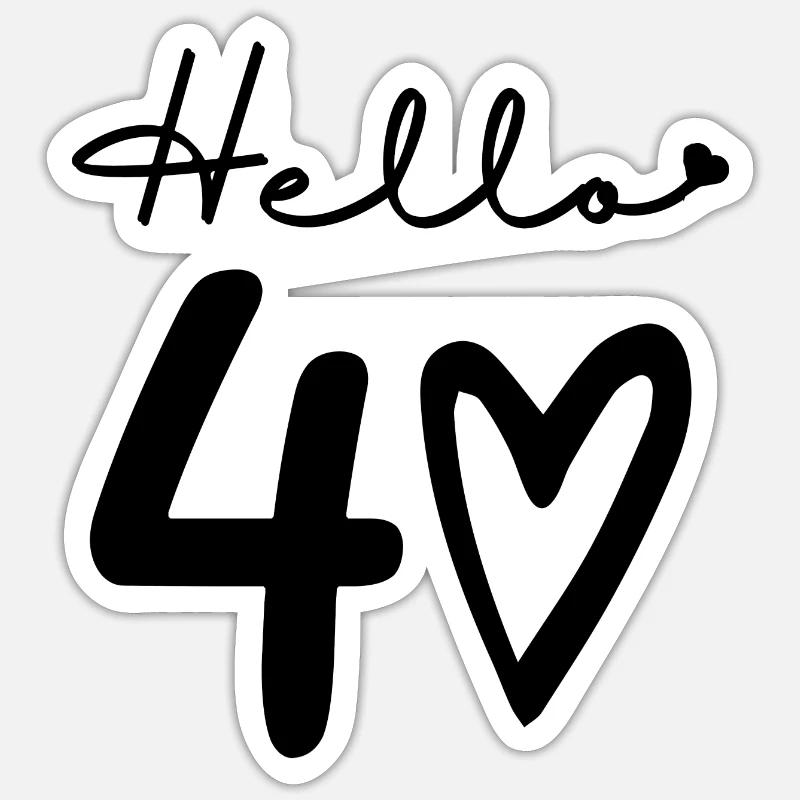 Sticker size S (10 x 10 cm) - 