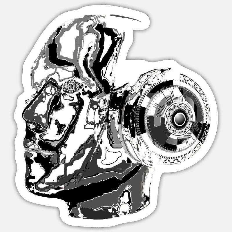 Artificial Intelligence A.I., Robots Sticker size S (10 x 10 cm)