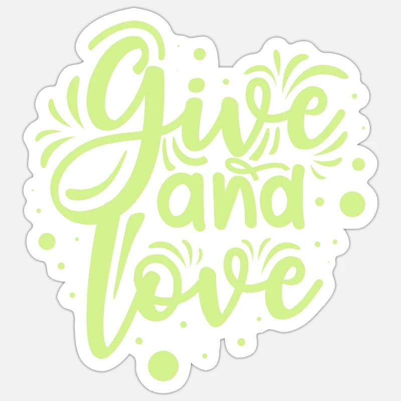 Kindness Statement Role Model Gift Sticker size S (10 x 10 cm)