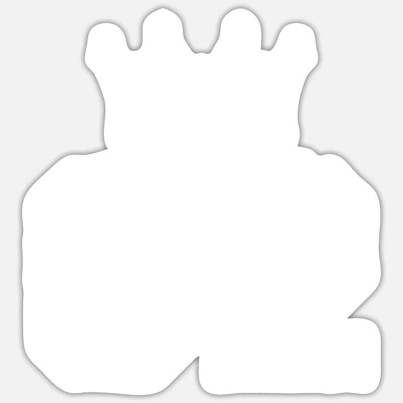 Sticker taille S (10 x 10 cm) - 