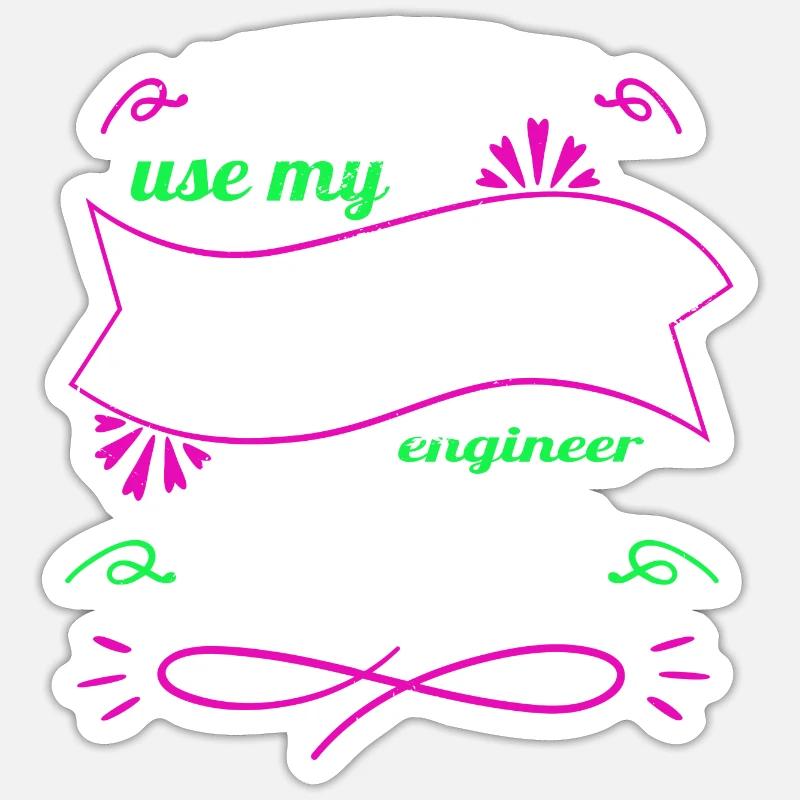 joke awesome statement present fun Sticker Größe S (10 x 10 cm)