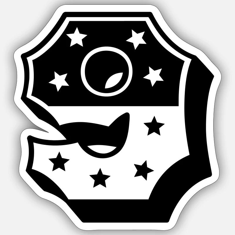 Sticker Größe S (10 x 10 cm) - 