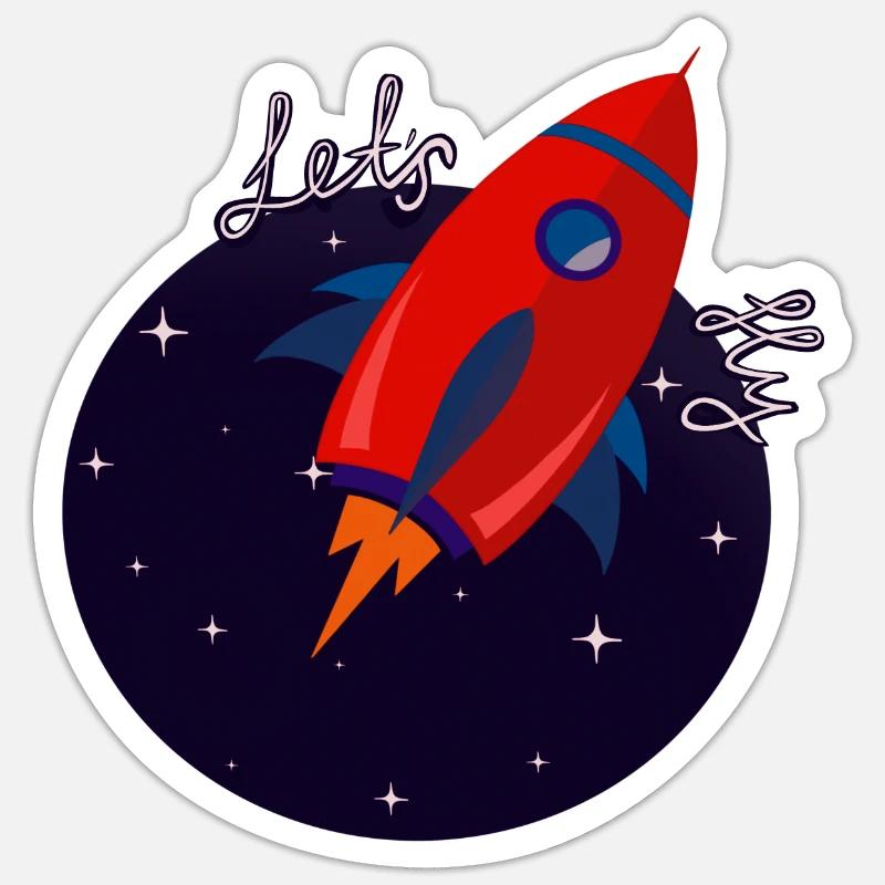 Sticker Größe S (10 x 10 cm) - 