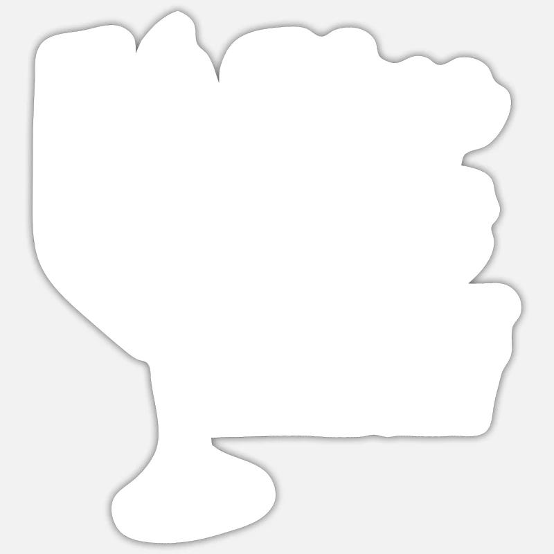 Mega Pint I Thought It Necessary Sticker size S (10 x 10 cm)