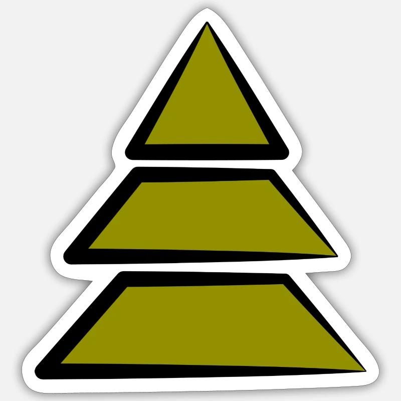 baum Sticker Größe S (10 x 10 cm)