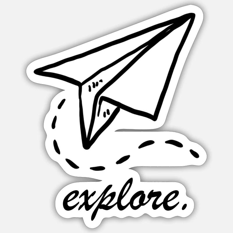 Sticker Größe S (10 x 10 cm) - 